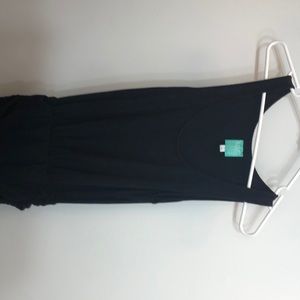 Full length place maxi dress. Rouched mis section